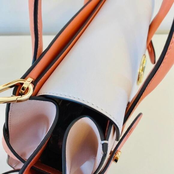 Michael Kors Purse Carmen Medium Flap Satchel shoulder bag new - Picture 10 of 10